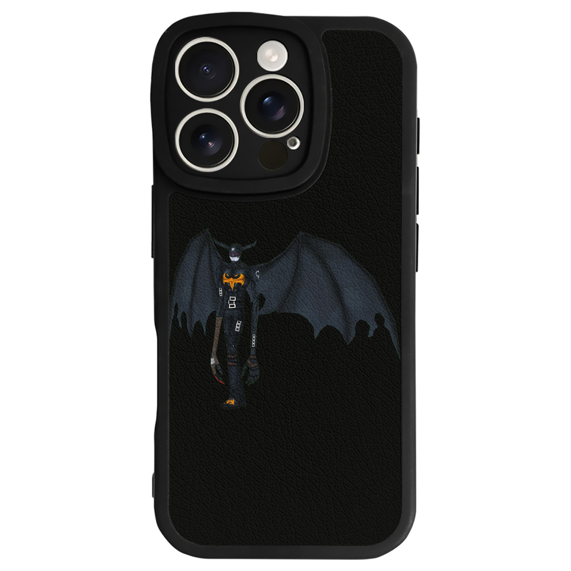 （画像用） Digimon デジタルモンスター/デジモン 【iPhone 16シリーズ対応】シリコンスマホケース（レザー調） 材質：シリコン